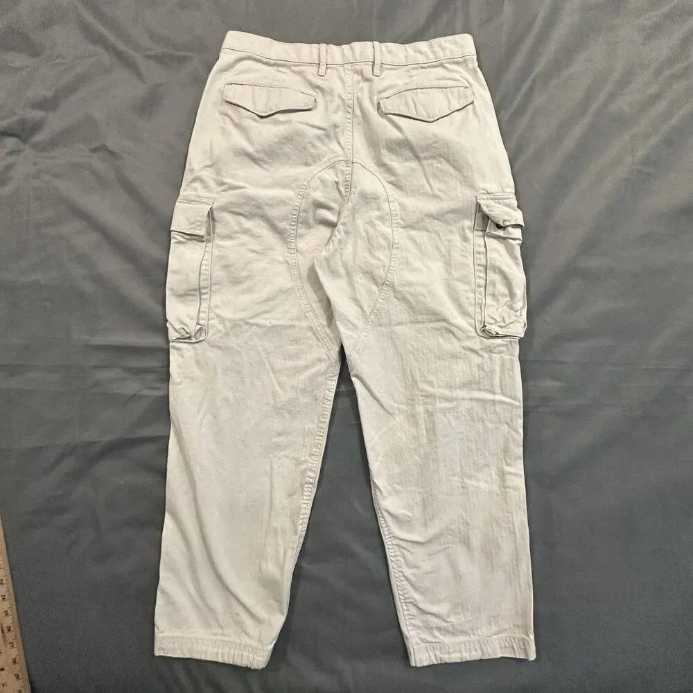Vintage Gap Cargo Khaki Pants Men's 32x30 Baggy Military Army Tactical Y2K 00s